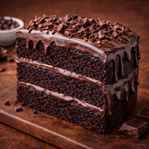 Triple Choclate Fudge Cake