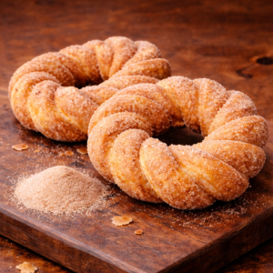 Donut Churro with Cinnamon Sugar